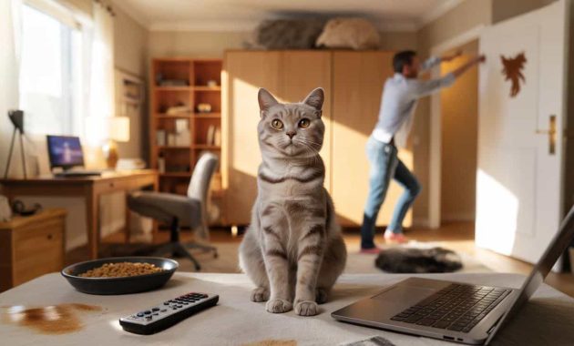 10 signs your cat isn’t a roommate – they secretly run the entire house