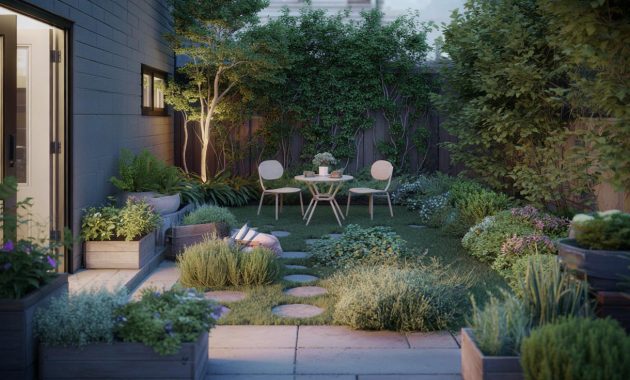 “A beautiful garden is not improvised, it is calculated” practical methods to create depth, perspective and the illusion of space even in a small yard