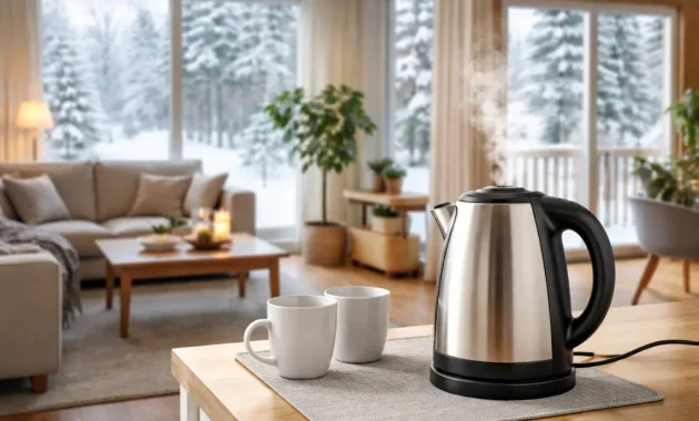 In Finland, homes are heated without radiators by using a
simple everyday object most people already own