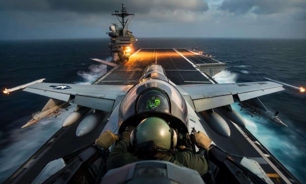 US Navy EA-18G Pilot Explains Why Naval Aviators Refuse to Use Autopilot for Aircraft Carrier Landing