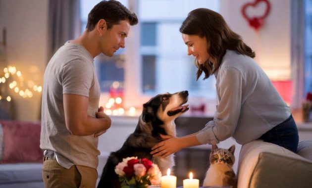 Valentine’s Day : 52% of couples say loving animals is a major compatibility test